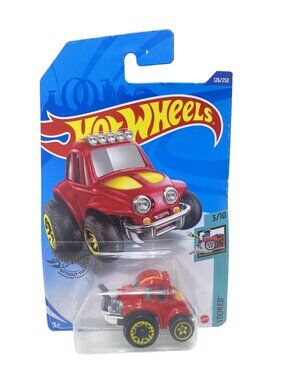 2020 HOT WHEELS '70 VOLKSWAGEN BAJA BUG 126/250 TOONED 3/10 RED